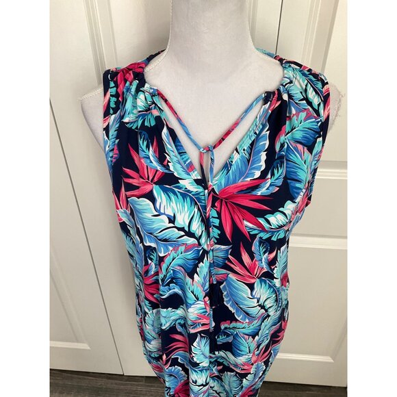 Tommy Bahama Womens Sleeveless Mini Sun Dress size Large - Picture 2 of 5